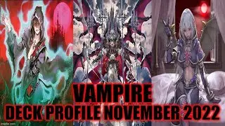 VAMPIRE DECK PROFILE (NOVEMBER 2022) YUGIOH!