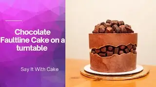 Chocolate Faultline cake