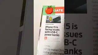 apple iphone 15 is facing issues with USB-C power banks #iphone15