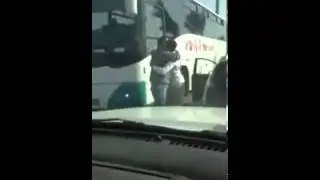 Агрессивное поведение на дороге. Специально для России из Израиля.