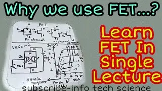 What is FET and how it actually works|Are FET is voltage control device