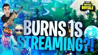 Burns Is Back And Streaming!! (Fortnite Twitch Highlights)