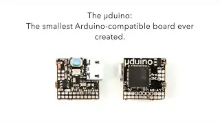 µduino: The smallest Arduino ever created
