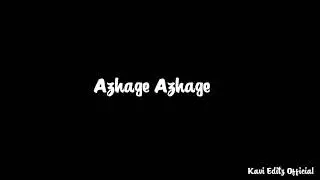 Uyire Uyire Song Lyrics in Black screen