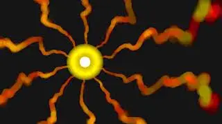 p5.js Tutorial - Solar Wind Animation