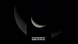 Lua Telescópio Refrator Skylife 70/700 mm