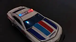 Camaro Interceptor con Torreta Led