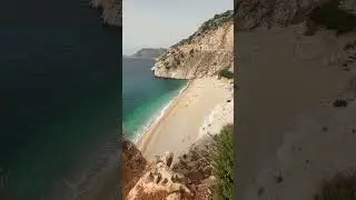 Not so crowded Kaputas beach. #turkey #kas #kaputas #short #shorts