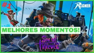 SEA OF THIEVES - MELHORES MOMENTOS #1 ENFRENTAMOS o KRAKEN