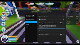 YOUTUBE LIFE! SCRIPT | AUTO FARM, AUTO STATS