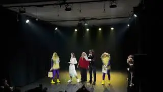Церемония награждения 1 место Первого городского конкурса актёрской песни «Нотой выше».