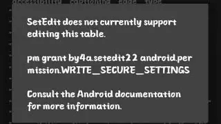 how to grant setedit permission without pc root data cable. using single phone.📱 wireless debugging.