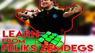 Learn From Feliks Zemdegs 5.97 Rubik's Cube 3x3 World Record Average [Reconstruction]