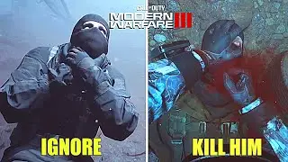 ALL Ignore or Kill Choices - Modern Warfare III Campaign