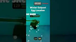 Winter Outpost Egg location #dungeonquest #roblox #shorts
