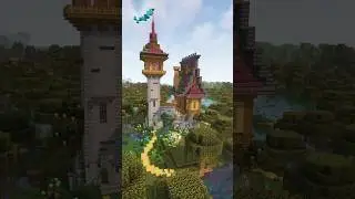 Minecraft Fantasy House Timelapse - Build Tutorial #minecraft