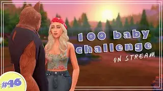 Romancing a werewolf | 100 Baby Challenge On Stream | #46 | The Sims 4 Gameplay