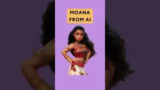 Moana Photo vs AI