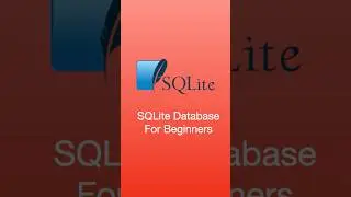 SQLite Database For Beginners 