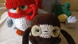 вязаные игрушки