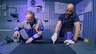 Бутилкаучуковая мембрана Carlisle EPDM Pondliner для гидроизоляции водоемов.