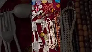 МНОГО серебра на Барахолке Киева! 