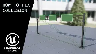 How to FIX the mesh COLLISION  - Unreal Engine 5