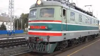 Плавная сцепка ЧС2-350 с составом