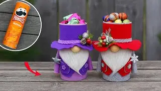 Not only children, but also adults will be happy with such a surprise Gnome😍Christmas ideas DIY❄️
