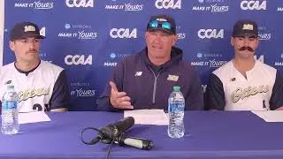 2023 CCAA Baseball Tournament - Cal State Monterey Bay postgame presser 1