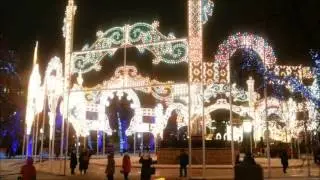 Вечерняя прогулка по предновогодней Москве 21 12 2016