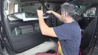 RENAULT MEGANE 02-08 Πως βγαζω ταπετσαρια πορτας .Door Panel Removal