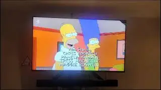 The Simpsons end credits (Channel 4 airing 2012)