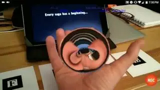 Multimarker Occlusion with AR js