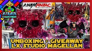 LX Studios - Magellan Exclusive Version Resin Statue Unboxing&Review Giveaway MDS Luffy Shanks Bust