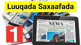 Luuqada Saxaafada | The Language Of Journalism Q 1-aad