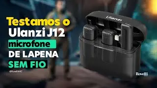 Microfone Ulanzi j12 [Como instalar no android] Áudio Profissional para suas Gravações.
