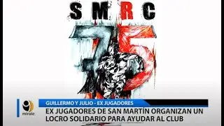 Ex jugadores de San Martín organizan un locro solidario para ayudar al club
