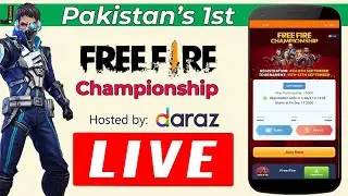 DARAZ Free Fire Chamionship Live | Daraz Free Fire Tournament Live Streaming