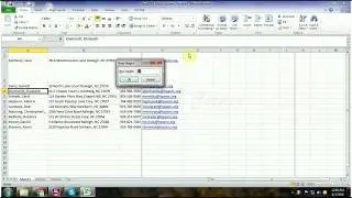 Excel - Modify Row Height