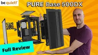 Quiet PC Case Review - BeQuiet! Pure Base 500DX Full Review