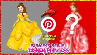 Princess Belle glow-up transformation | Cartoon dress up | Disney Princess glow up beautiful