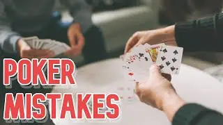 5 Poker Mistakes that Professionals Avoid