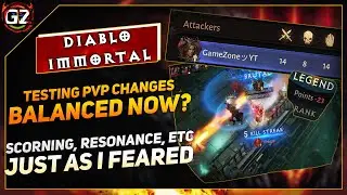 Testing PVP Changes | Reso & Scoring | Just as I FEARED :( | Diablo Immortal