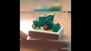 комбайн дон-1500Б из пластилина