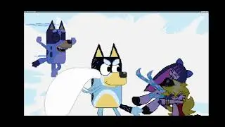 mugen Panty & Stocking vs Bluey & Bandit mugen battle 122
