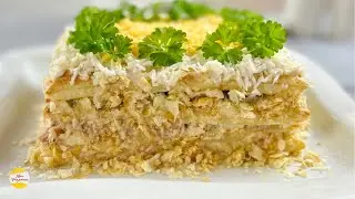 ЗАКУСОЧНЫЙ ТОРТ "НАПОЛЕОН"! Snack Cake "Napoleon"
