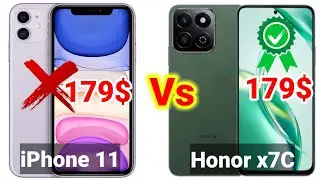 ទូរស័ព្ទចេញថ្មី! honor x7c ថ្មធំ 6000mAh