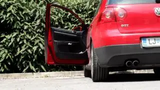 Golf GTI DSG before and after resonator delete