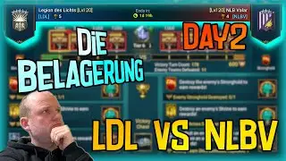 [RAID] 🏰 Belagerung/Siege vs NLB Valar | Platz 16 vs Platz 15 | Tag 2 |